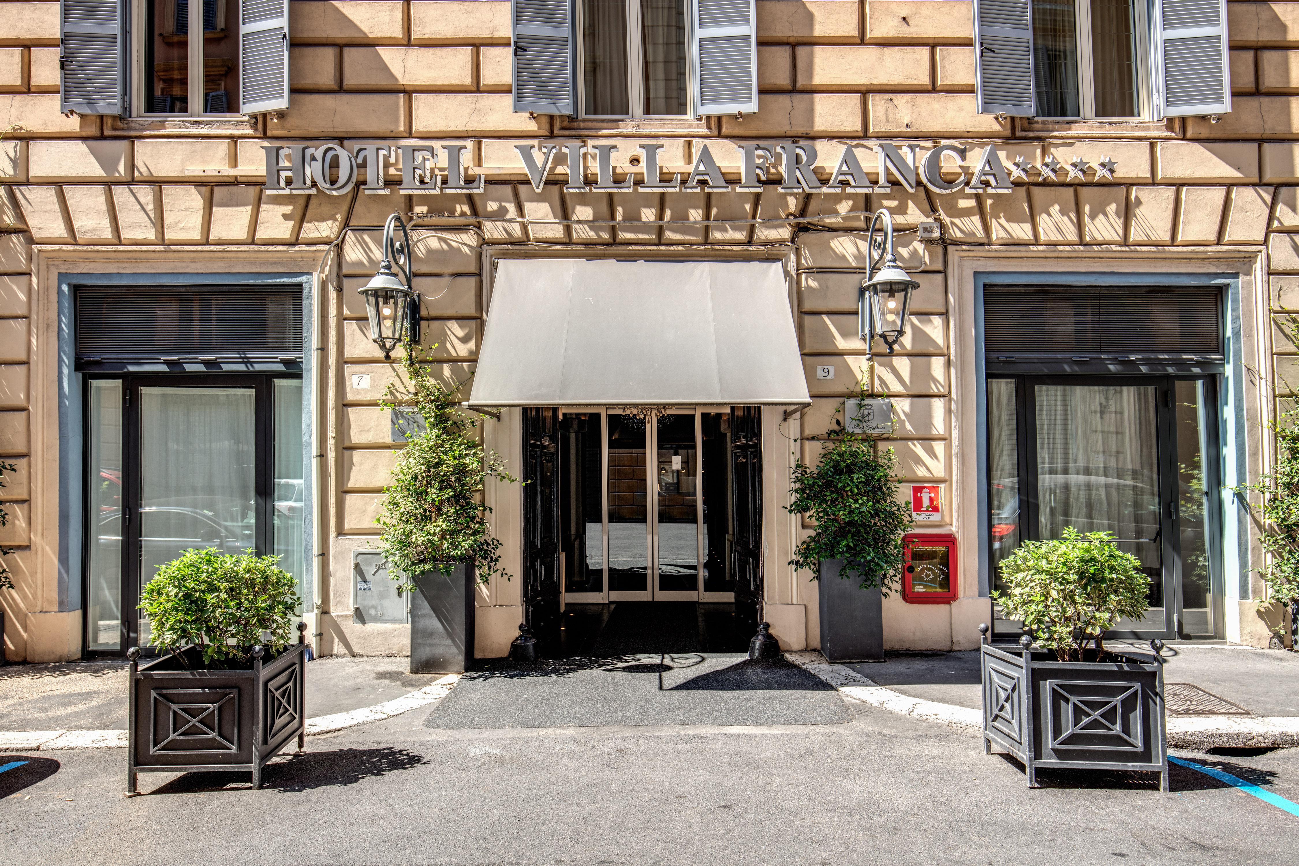 Hotel Villafranca Rom Exteriör bild